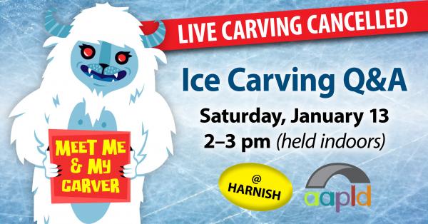 Image for event: LIVE CARVING CANCELLED: Indoor Q&amp;A - NR