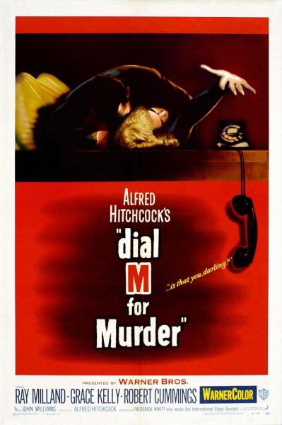 Image of film poster for Dial M for Murder