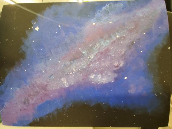 Image for event: Galaxy Sponge Painting - RR