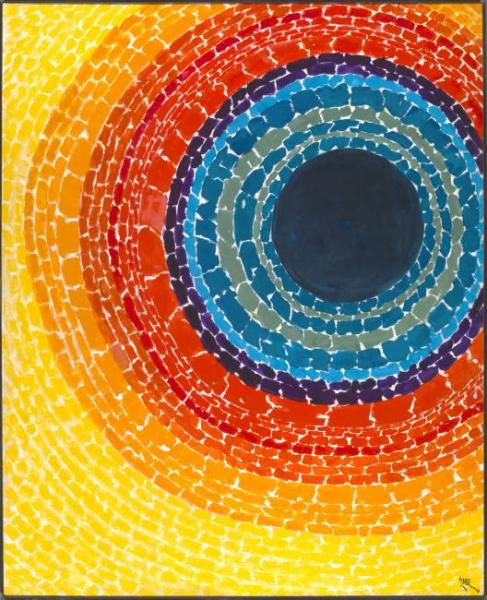 Image for event: Tween Art- Alma Woodsey Thomas Abstract Circles - RO