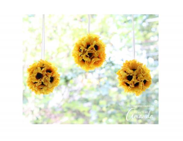 Image for event: Hanging Sunflower Ball Take &amp; Make - PROGRAM FULL