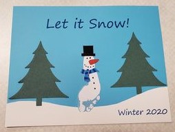 Image for event: Baby Footprint Art Kit: Let It Snow! - RO