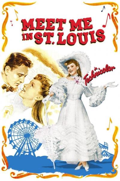 Image of the film poster for Meet Me in St. Louis