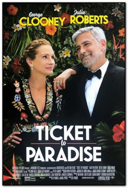 Photo of Movie Poster for Ticket to Paradise